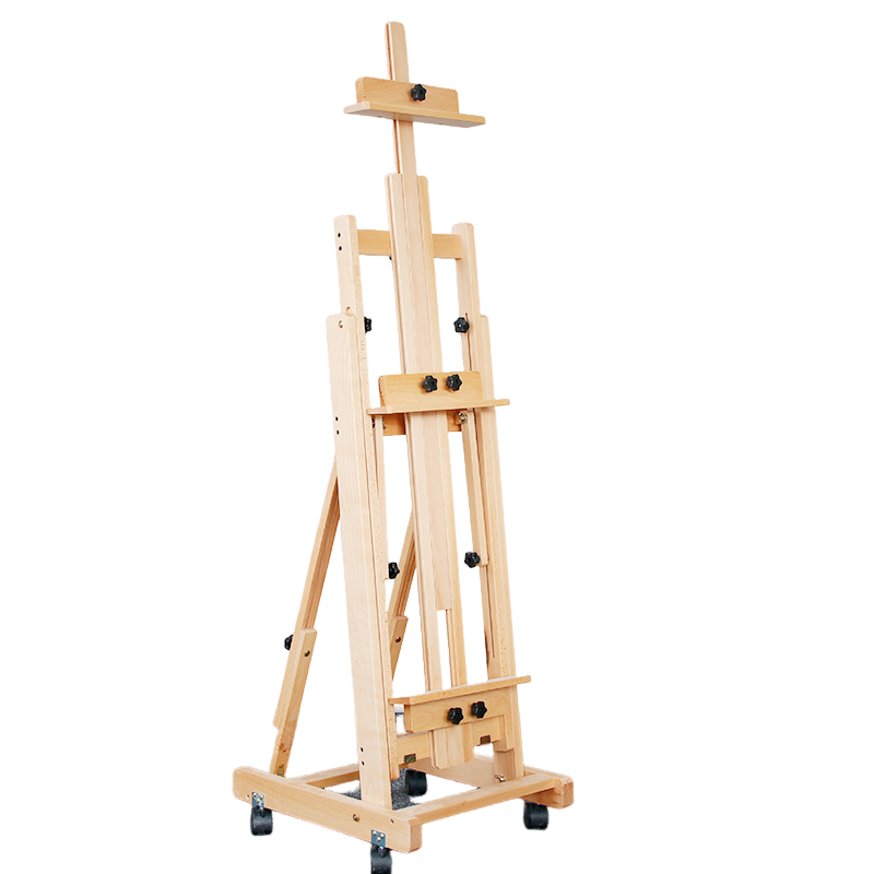 JDY Art's Large Easel Stand: Adjustable Beech Easel for Artistic Creations